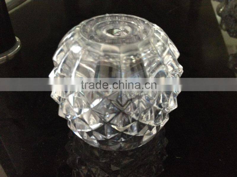 Decoratice crystal accessories for furnitre glass coffee table