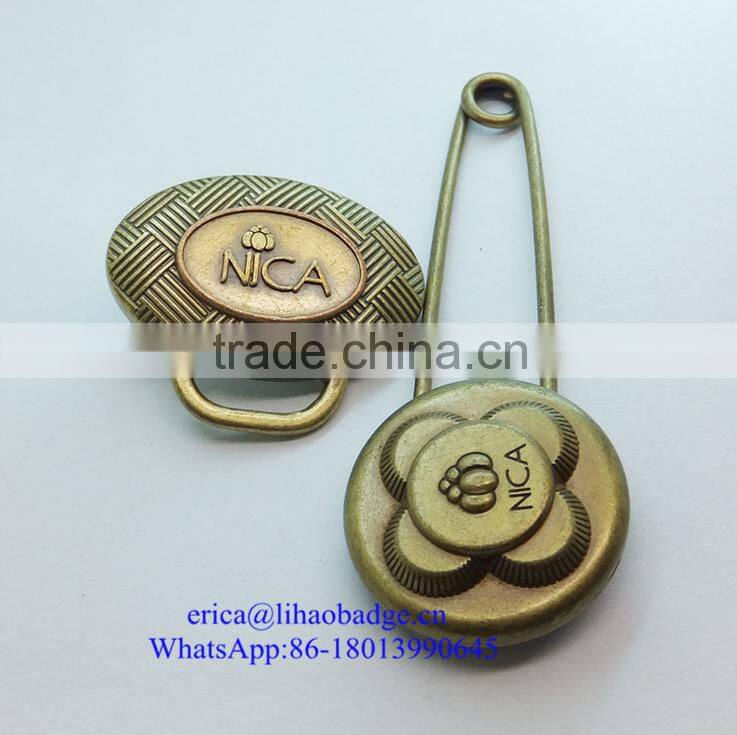 customized metal logo lapel pin,zinc alloy military cap badges with good price