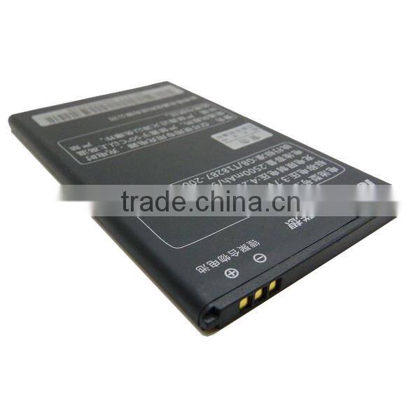 Mobile Phone Battery Original Quality 2500mAh BL206 AKKU For Lenovo A600E A630 A630E Battery Factory OEM