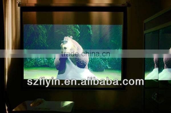 200 inches image 1920x1080 Pixels 2800 Lumens Holograpic Projector Home theater 1080P Projector 3LCD Video Projector