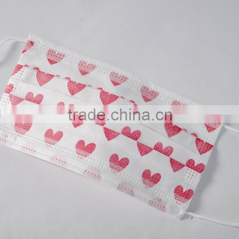 food industry disposable printed paper face mask