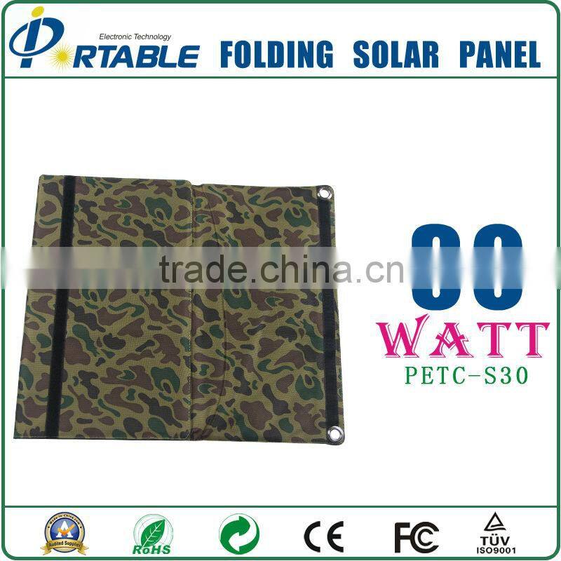 folidng solar panel with multiple function for outdoor use