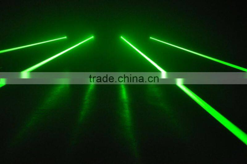 1000mW RG 8-Head Mobile Fat-Beam Laser Net
