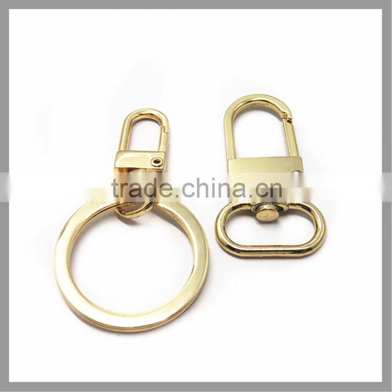 Gold Hardware Accessories Metal Swivel Snap Hooks