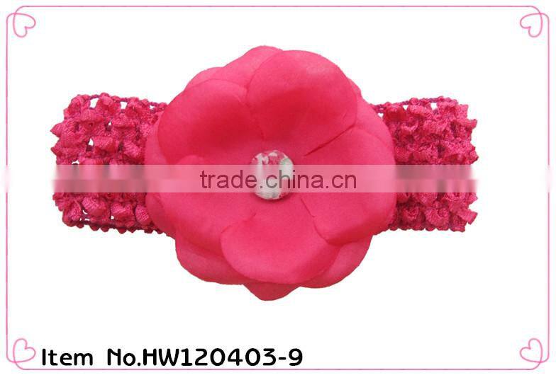 2014 kids hair accessories stretch elastic headband