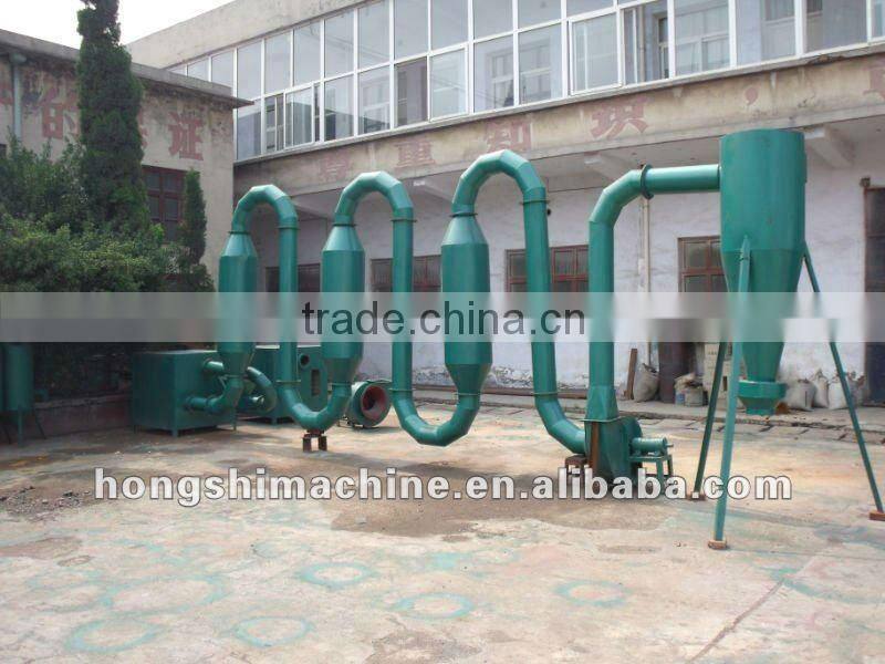 Wide application wood chip dryer