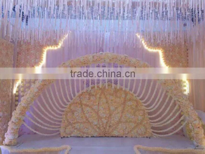 LFB507 new arrival handmade semicircle flower arranging