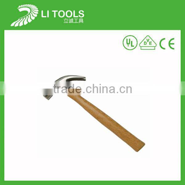 18mm Mini wooden carbon steel claw framing hammer