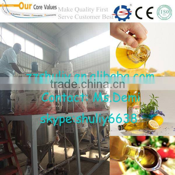 stainless steel edible oil refining machine cooking oil processing machine