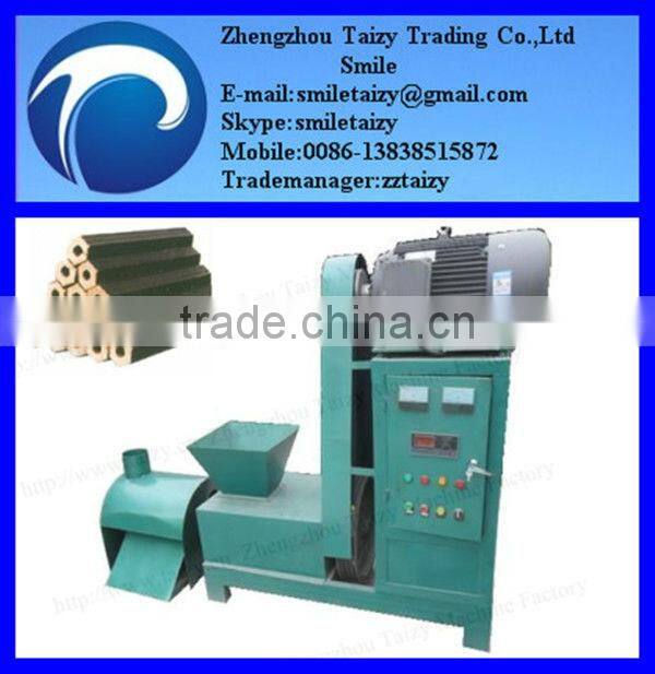 Rice husk charcoal sticks machine with low price for sale