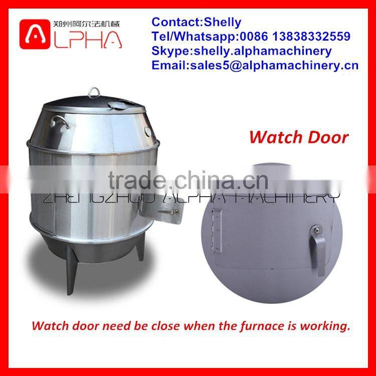 High quality charcoal chicken rotisserie /chicken oven roaster for sale