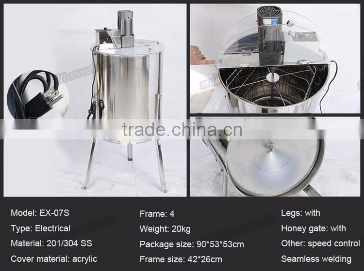 6 Frame Electric Honey Extractor