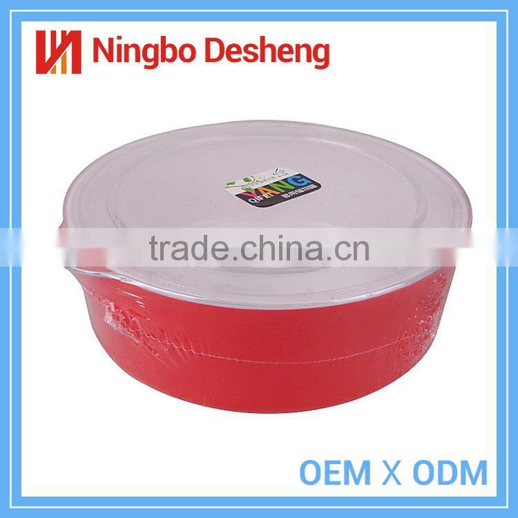 Hot sale safe food exquisite natural tanks plastic food storage container