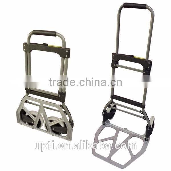Taiwan Made High Quality Folding Trolley Sack Truck Lifting Picking Foldable Steel & Aluminium Plate Trolley Cart