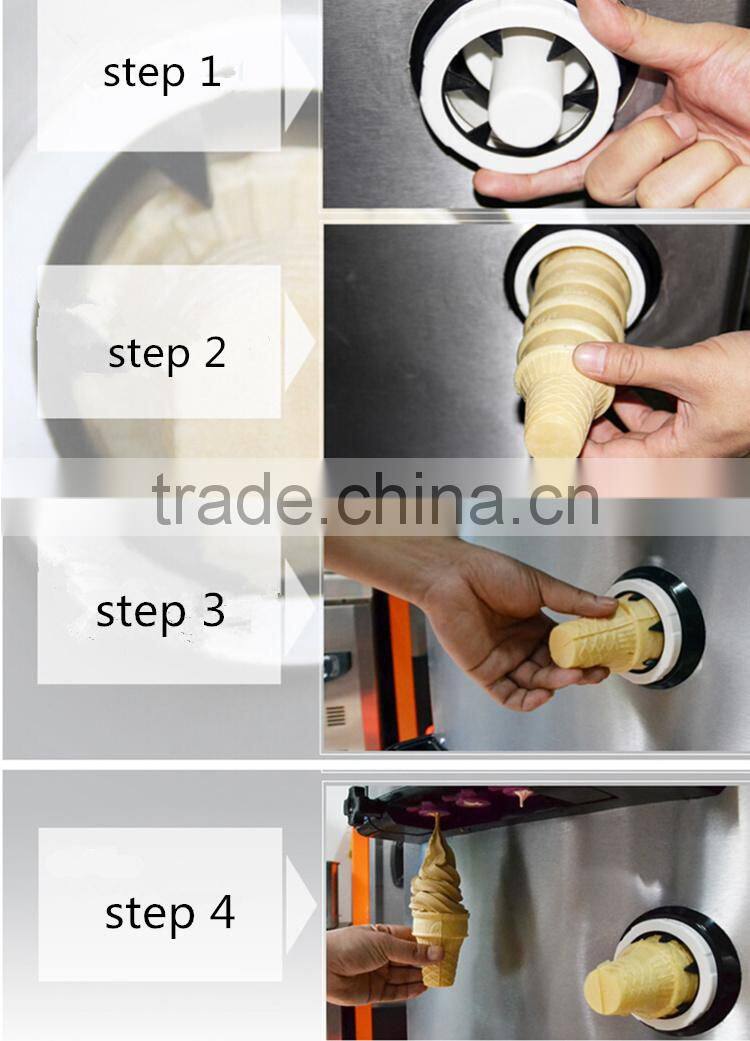 Neweek large vertical various tastes sundae making machine for sale