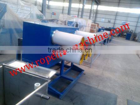 High performance extruder machine for recycled PET yarn