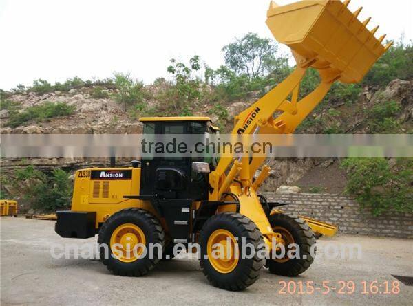 ZL938D-II Standard wheel loader 3 ton new model with 17.5-25 tyres and 1.8m3 bucket