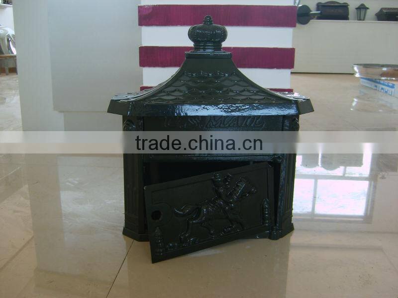 Aluminum die casting locking stand mailboxes