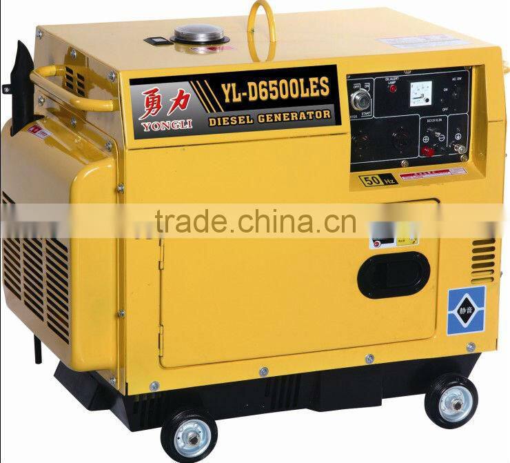 Diesel Silent Generator 6500 4.5KW