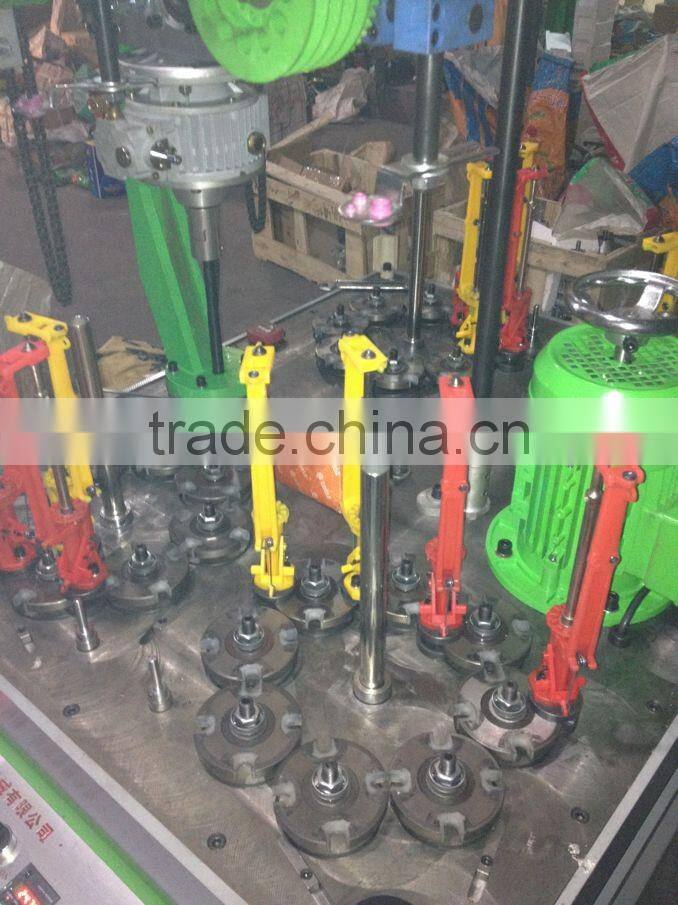 High speed shoelace braiding machine