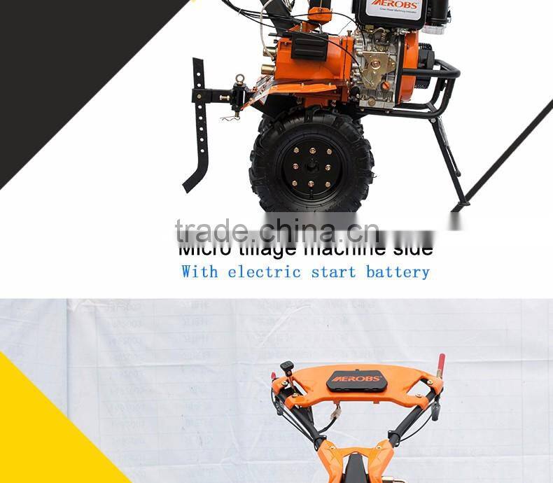 BSD1050DE Chongqing Aerobs portable machine chinese handle cultivator rotary tiller machine for agriculture