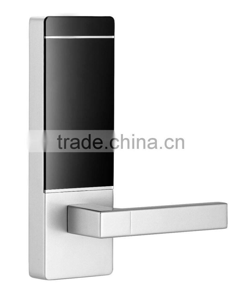 Popular sell touch screen aluminium alloy handle intelligent door lock