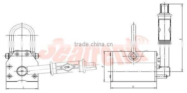 High quality permanent magnet car parts hydraulic lifter