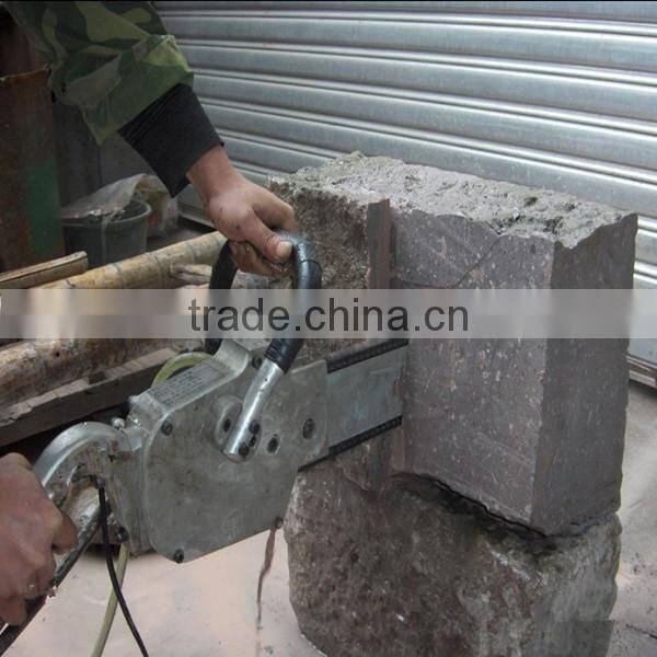 Quarrying rock concrete widely use Gasoline Impact Chain Saw machinery
