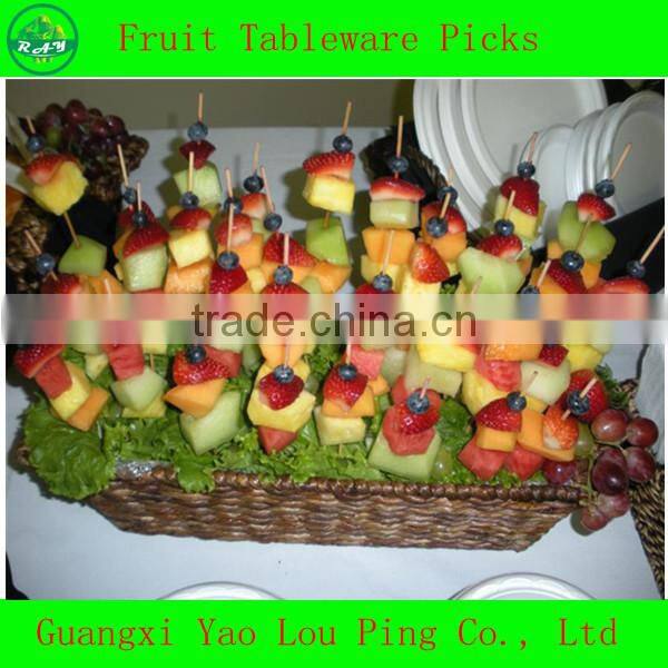 easy use picnic camping round barbecue grill skewer