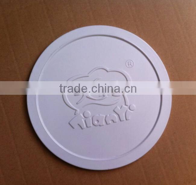 Disposable blister plastic cover for popcorn bucket / plastic lids for popcorn bucket