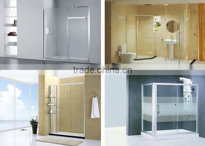 Slding frameless glass bathrooms doors pictures