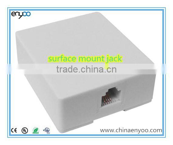 RJ11,RJ12,RJ45 Modular Surface Mount Jack