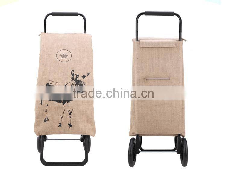 BAG00001 Shopping Trolley Bags, Shopping Cart, trolley bag with chair