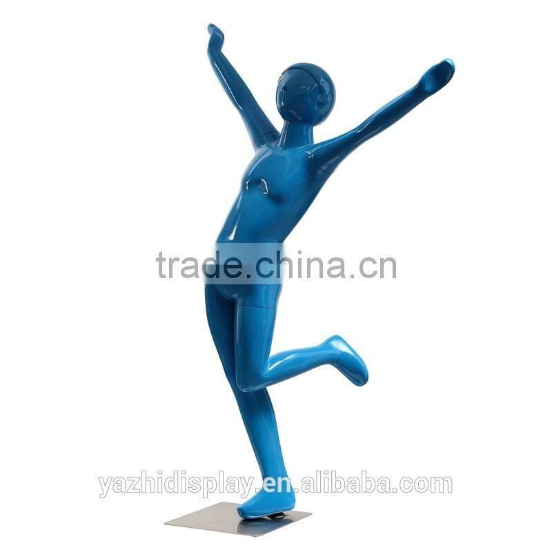 Lovely and active child full body mannequin for window display