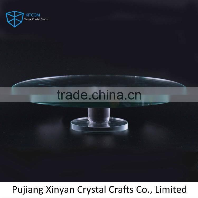 Top fashion attractive style wedding crystal cake stand fast delivery