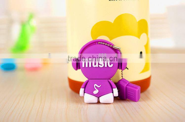 Promotion gift The new music man design usb flash drive 32MB to 128GB