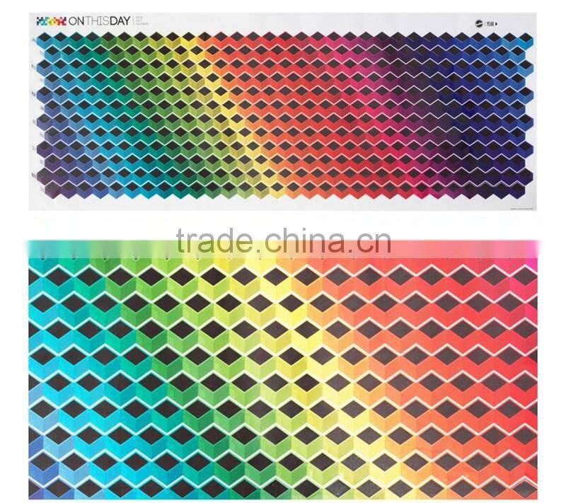 CT-730 Hot sales magic world maps for kids student with hand temperature control day map