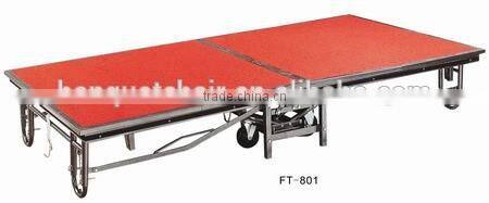 High quality cheap truss display mobile stage for sale