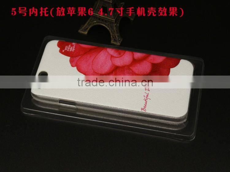 Customized CellPhone Case plastic packaging , PVC Packaging box