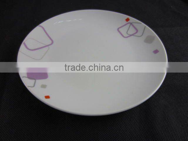 12 pcs dinnerware set with pig pattern decal