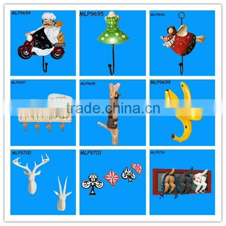 2014 New Product Climbing Bears Cheap Wall Key Hook