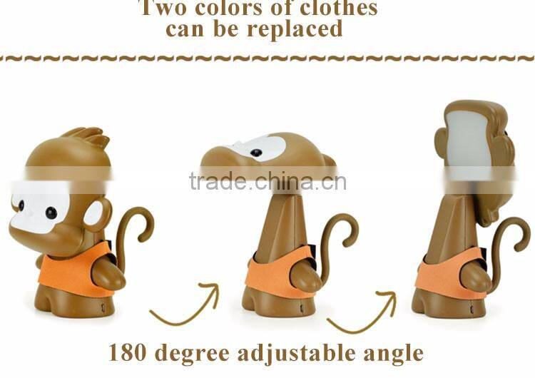 Battery operated home furniture decoration energy saving animal USB led night lamp