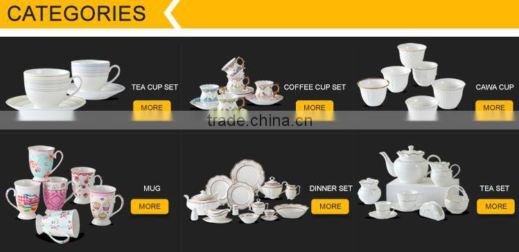 Drinkware wholesale alibaba best selling products arabic small coffee cup and saucer set