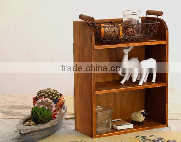 Hot sell refined Mini wooden storage bins custom