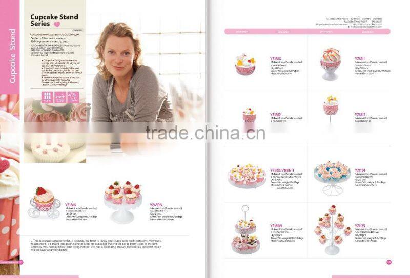 Metal cake stand with powder coating cake stand wedding cupcake stand