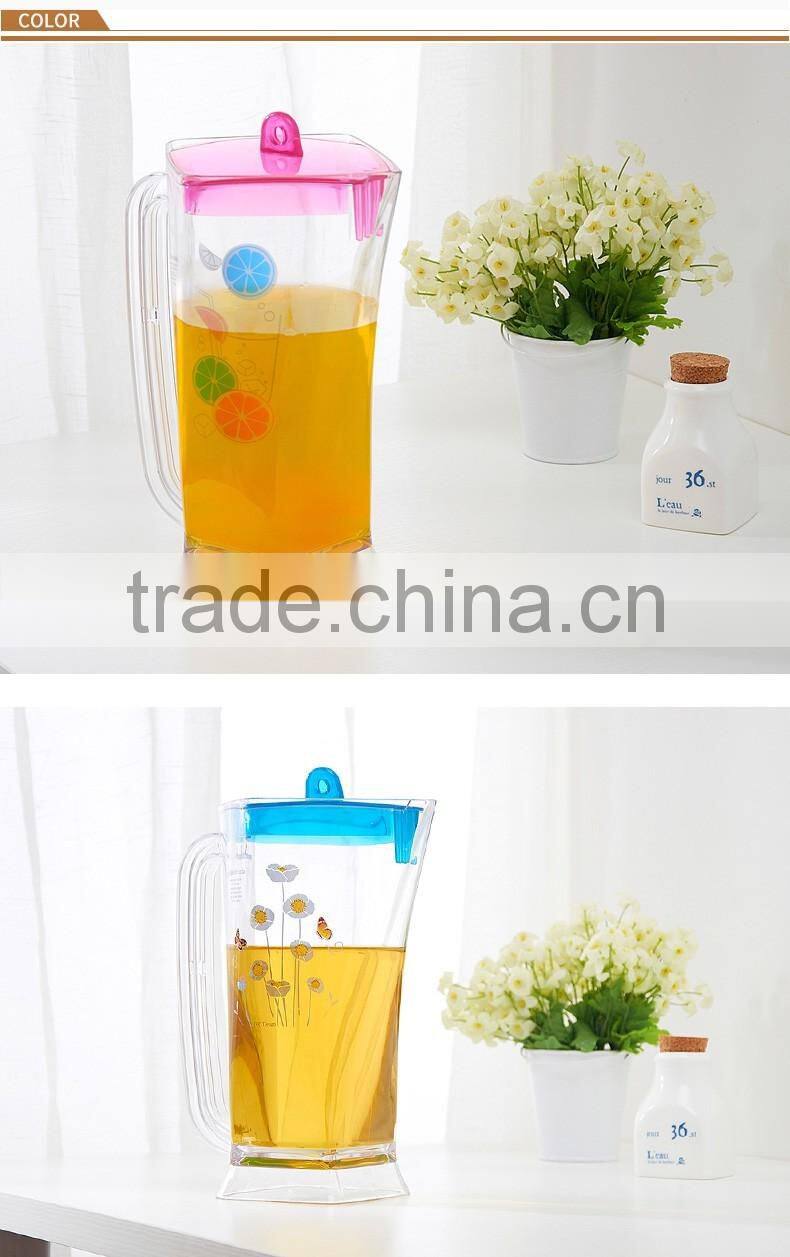 Plastic Pitchers, PS water Pitchers, PS juice pitchers