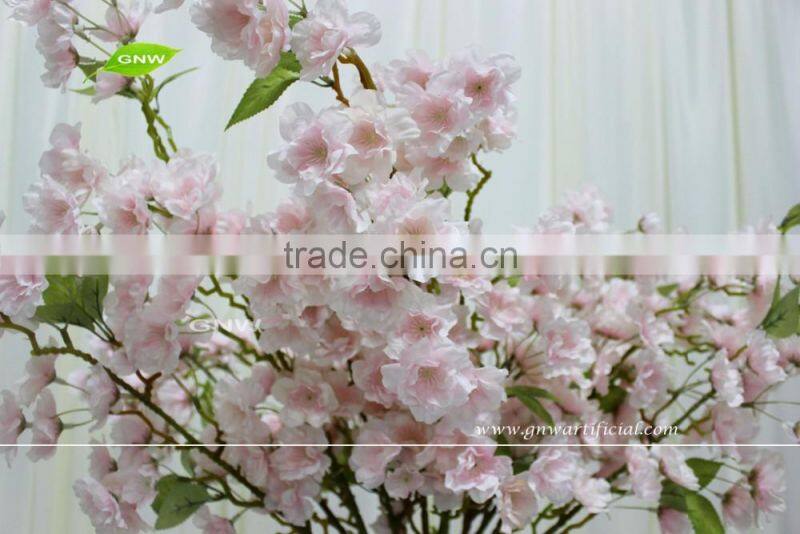 GNW BLB-CH1605013 Best choice wholesale pink Short stem Cherry blossom branche for Sale