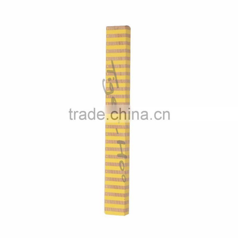 Promotional Custom 25cm Fancy Wooden Ruler Set