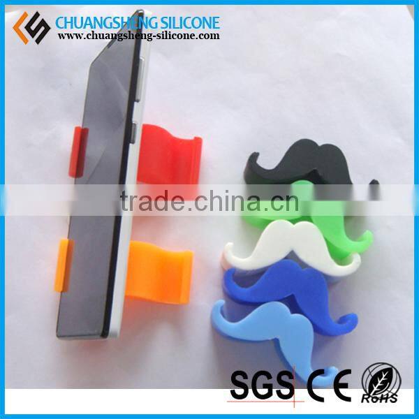 New Silicone Nifty Beard Mustache Mobile Phone Stand