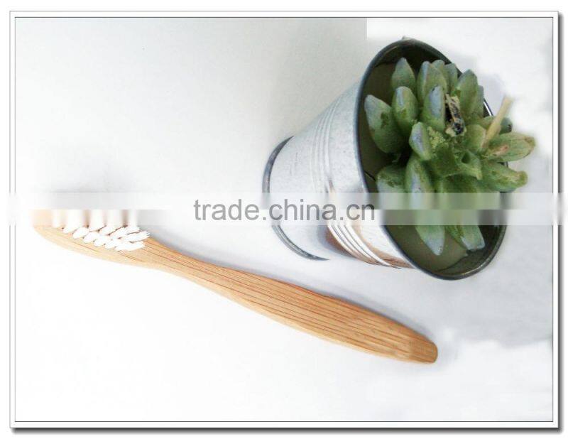 High quality fashion environmental pure bamboo toothbrush for kids